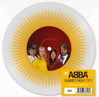 ABBA - SUMMER NIGHT CITY (CLEAR/YELLOW SPLATTER vinyl 7")