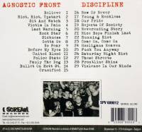 AGNOSTIC FRONT / DISCIPLINE - WORKING CLASS HEROES (CD)