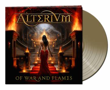ALTERIUM - OF WAR AND FLAMES (GOLD vinyl LP)