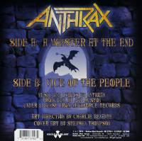 ANTHRAX - A MONSTER AT THE END (SILVER vinyl 7")