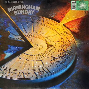 BIRMINGHAM SUNDAY - A MESSAGE FROM BIRMINGHAM SUNDAY (LP)