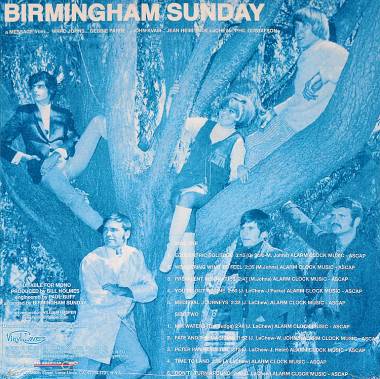 BIRMINGHAM SUNDAY - A MESSAGE FROM BIRMINGHAM SUNDAY (LP)