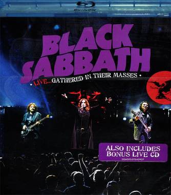 BLACK SABBATH - LIVE...GATHERED IN THEIR MASSES (BLU-RAY + CD)