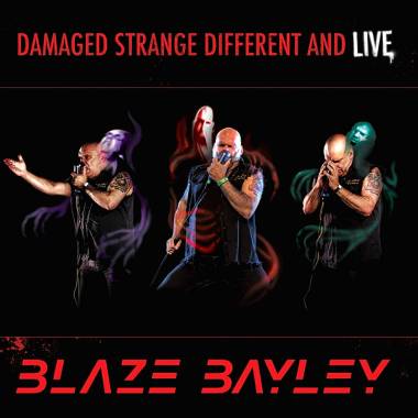 BLAZE BAYLEY - DAMAGED STRANGE DIFFERENT AND LIVE (LP)