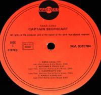 CAPTAIN BEEFHEART - ABBA ZABA (LP)
