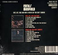 CURTIS MAYFIELD - GIVE GET TAKE AND HAVE & NEVER SAY YOU CAN'T SURVIVE (CD)