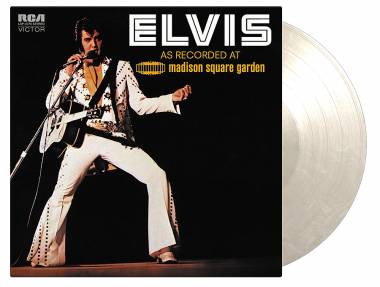 ELVIS PRESLEY - AS RECORDED AT MADISON SQUARE GARDEN (WHITE MARBLED vinyl 2LP)