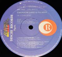 EMERSON LAKE & PALMER - IN CONCERT (LP)