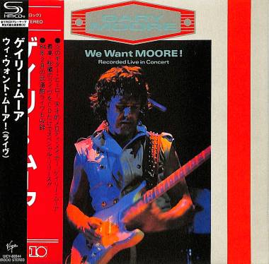 GARY MOORE - WE WANT MOORE (SHM-CD, "MINI LP")