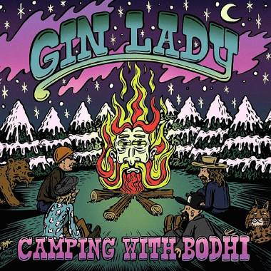 GIN LADY - CAMPING WITH BODHI (MARBLED vinyl LP)