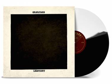GRAVEYARD - LIGHTS OUT (BLACK/WHITE SPLIT vinyl LP)