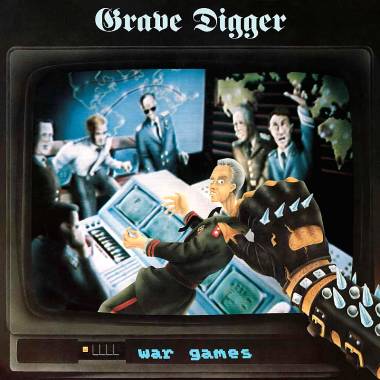 GRAVE DIGGER - WAR GAMES (SPLATTER vinyl LP)
