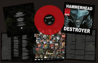 HAMMERHEAD - DESTROYER (RED vinyl LP)