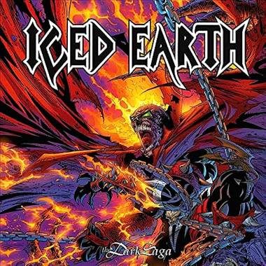 ICED EARTH - DARK SAGA (RED IN BEER vinyl LP)