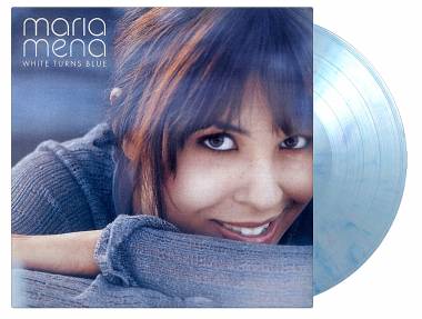 MARIA MENA - WHITE TURNS BLUE (WHITE/BLUE MARBLED vinyl LP)