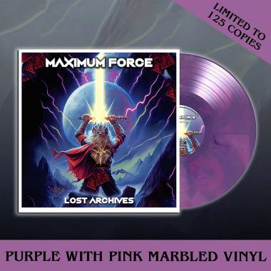 MAXIMUM FORCE - LOST ARCHIVES (PURPLE MARBLED vinyl LP)