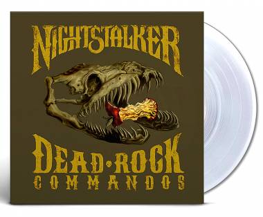 NIGHTSTALKER - DEAD ROCK COMMANDOS (CRYSTAL CLEAR vinyl LP)