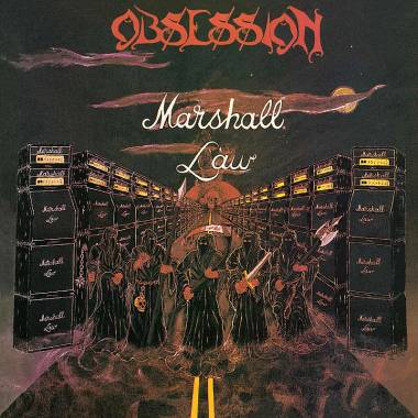 OBSESSION - MARSHALL LAW (RED vinyl LP)