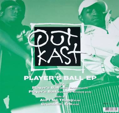 OUTKAST - PLAYER'S BALL EP (10" GREEN vinyl EP)