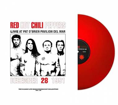 RED HOT CHILI PEPPERS - LIVE AT PAT O'BRIEN PAVILION DEL MAR (RED vinyl LP)
