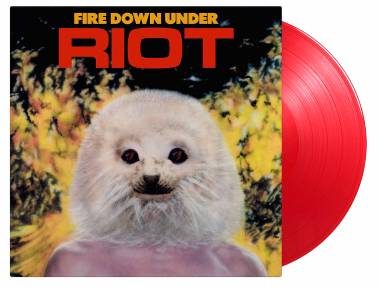 RIOT - FIRE DOWN UNDER (RED vinyl LP)