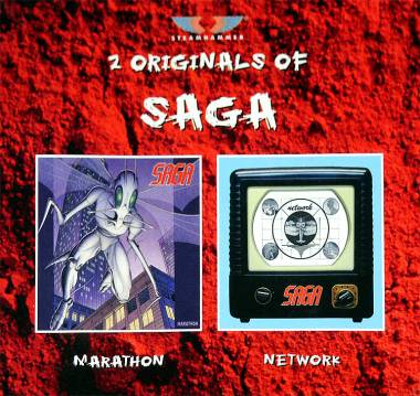 SAGA - MARATHON / NETWORK (2CD BOX SET)