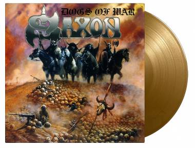SAXON - DOGS OF WAR (GOLD vinyl LP)