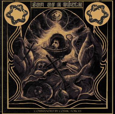 SON OF A WITCH - COMMANDED BY COSMIC FORCE (GOLD BLACK DUST vinyl LP)