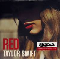 TAYLOR SWIFT - RED (CRYSTAL CLEAR vinyl 2LP)
