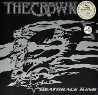 THE CROWN - DEATHRACE KING (CLEAR/WHITE MARBLED vinyl LP)