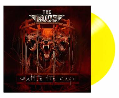 THE RODS - RATTLE IN THE CAGE (YELLOW vinyl LP)
