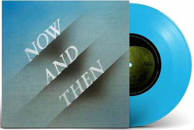 THE BEATLES - NOW AND THEN (BLUE vinyl 7")