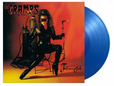 THE CRAMPS - FLAMEJOB (BLUE vinyl LP)
