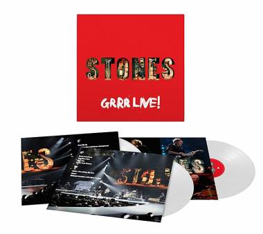 THE ROLLING STONES - GRRR LIVE! (WHITE vinyl 3LP)