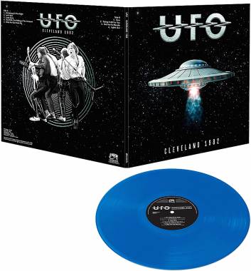 UFO - CLEVELAND 1982 (BLUE vinyl LP)