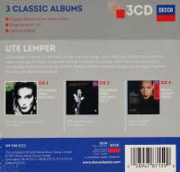 UTE LEMPER - 3 CLASSIC ALBUMS (3CD)