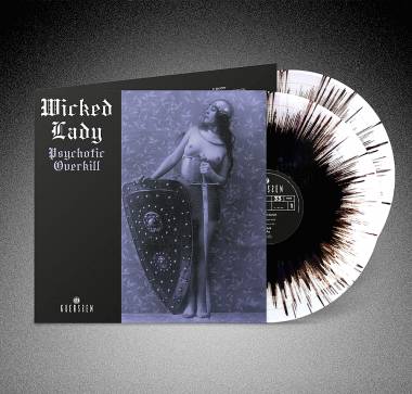 WICKED LADY - PSYCHOTIC OVERKILL (SPLATTER vinyl LP)