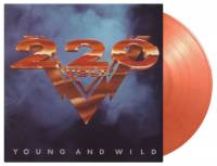 220 VOLT - YOUNG AND WILD (MARBLED vinyl LP)