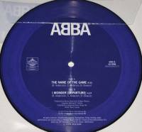 ABBA - THE NAME OF THE GAME/I WONDER (PICTURE DISC 7")