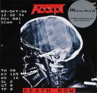 ACCEPT - DEATH ROW (CD)