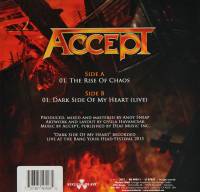 ACCEPT - THE RISE OF CHAOS (CLEAR vinyl 7")