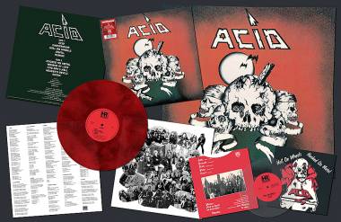 ACID - ACID (RED/BLACK MARBLED vinyl LP + CLEAR vinyl 7")