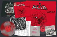 ACID - MANIAC (RED/SILVER MARBLED vinyl LP + CLEAR vinyl 7")