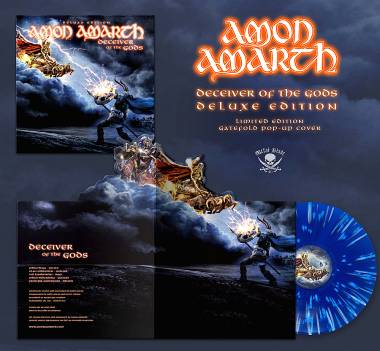 AMON AMARTH - DECEIVER OF THE GODS (BLUE & WHITE SPLATTER vinyl LP) vinyl LP)