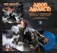 AMON AMARTH - TWILIGHT OF THE THUNDER GOD (BLUE, BLACK & WHITE MARBLED vinyl LP)