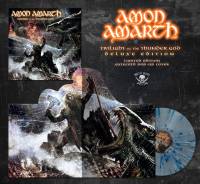 AMON AMARTH - TWILIGHT OF THE THUNDER GOD (CLEAR w/ WHITE BLUE SPLATTER vinyl LP)