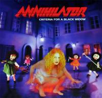 ANNIHILATOR - CRITERIA FOR A BLACK WIDOW (RED vinyl LP)
