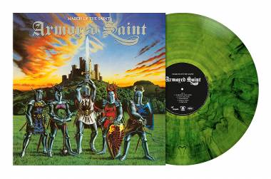 ARMORED SAINT - MARCH OF THE SAINT (GREEN MARBLED vinyl LP
