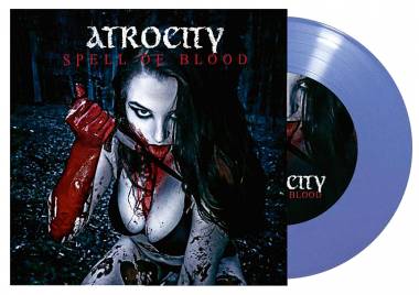 ATROCITY - SPELL OF BLOOD (BLUE vinyl 7")