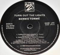 BERNIE TORME - TURN OUT THE LIGHTS (WHITE vinyl LP)